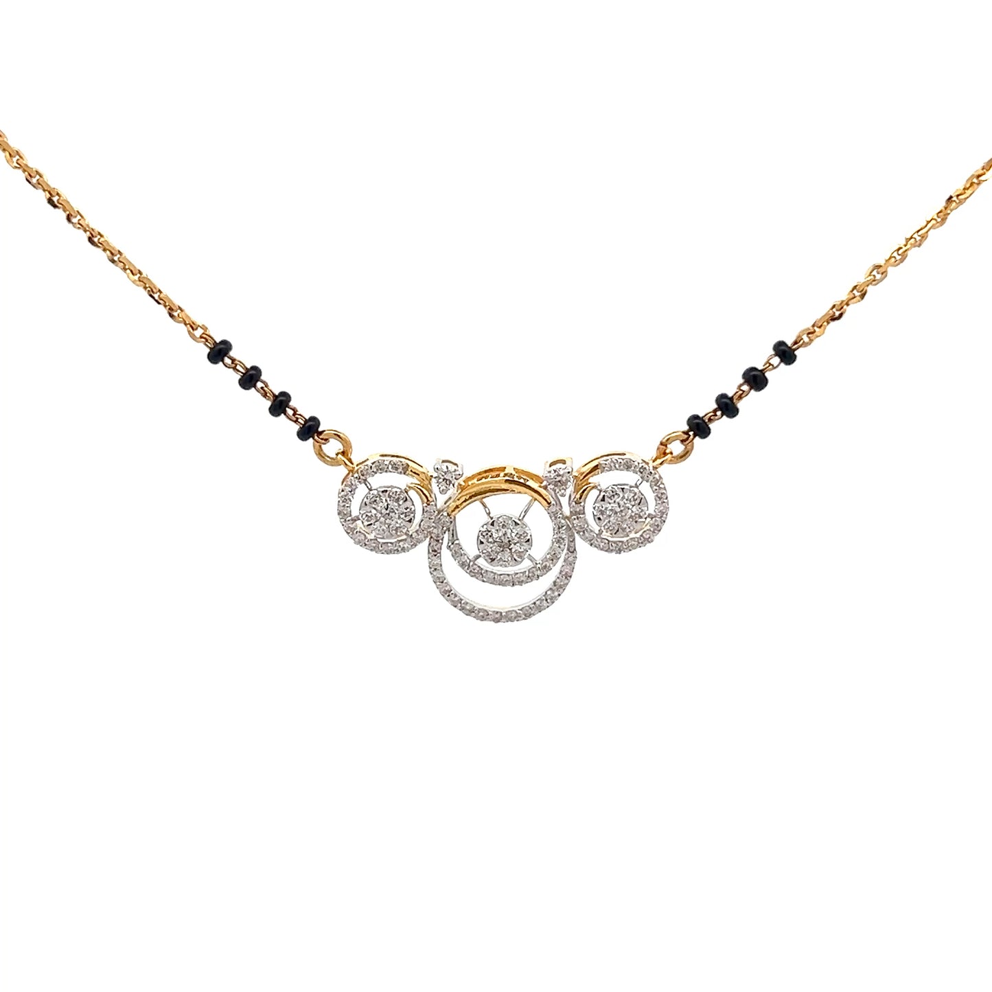 Natural Diamond Mangalsutra