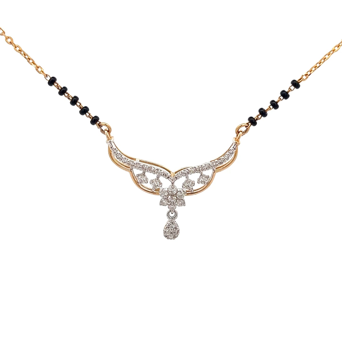 Natural Diamond Mangalsutra