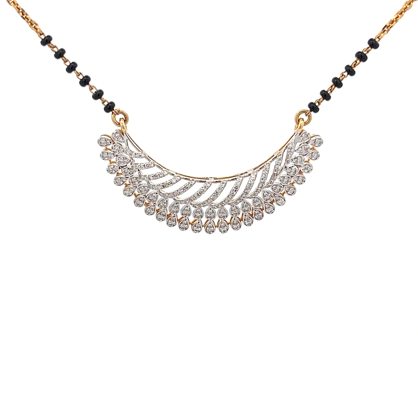 Natural Diamond Mangalsutra
