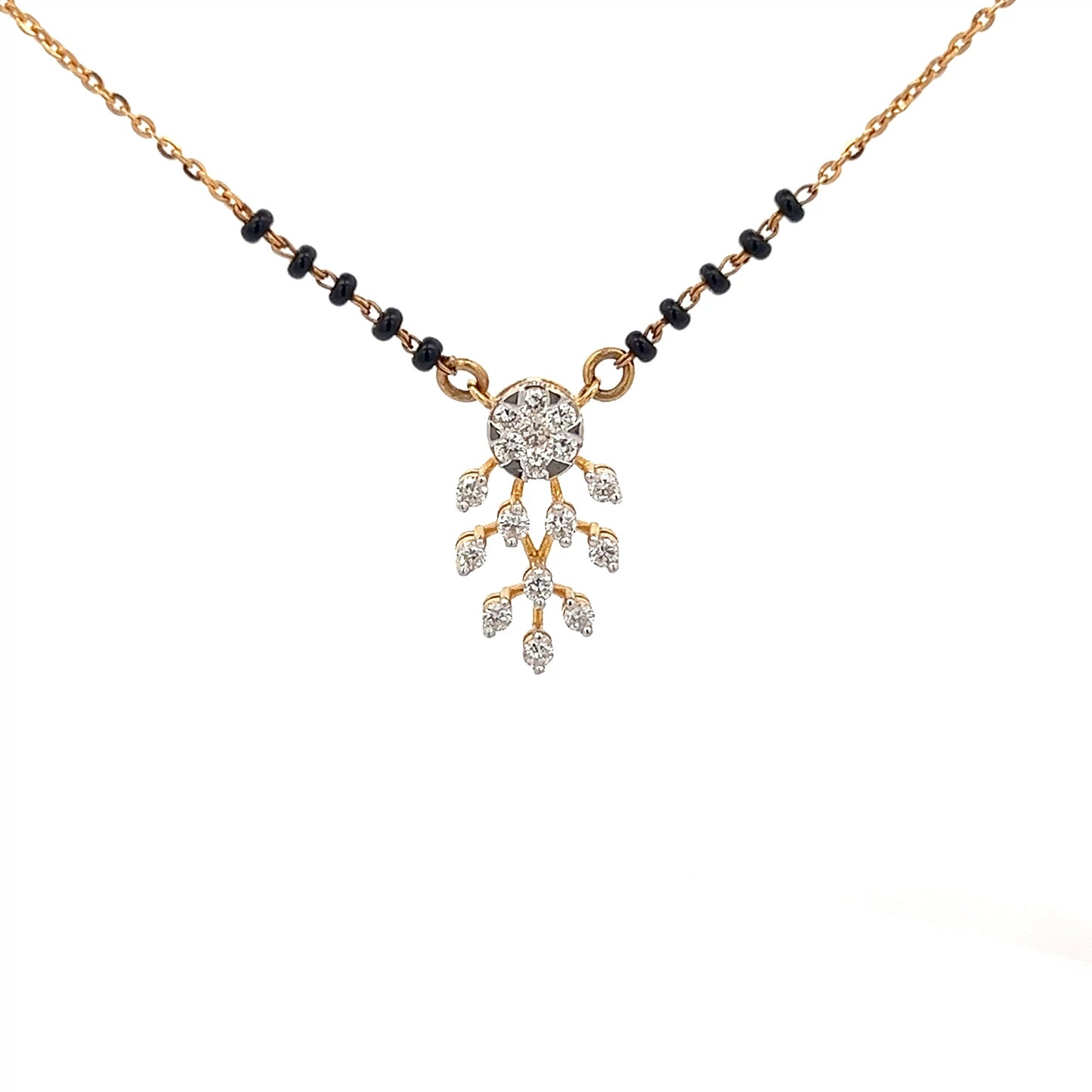 Natural Diamond Mangalsutra