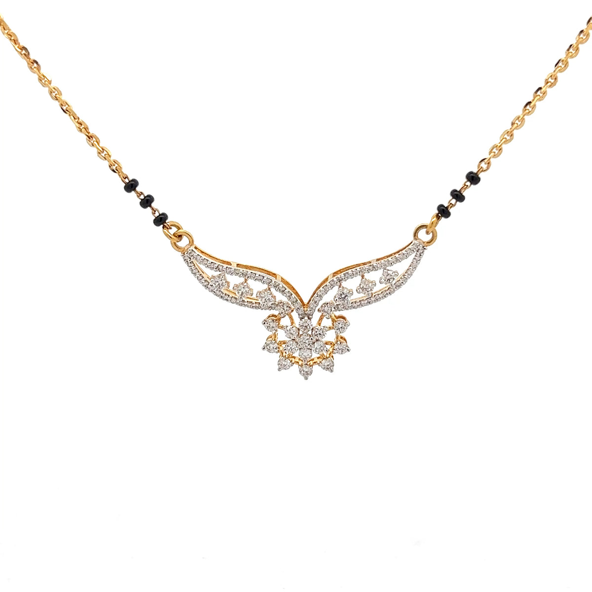 Natural Diamond Mangalsutra