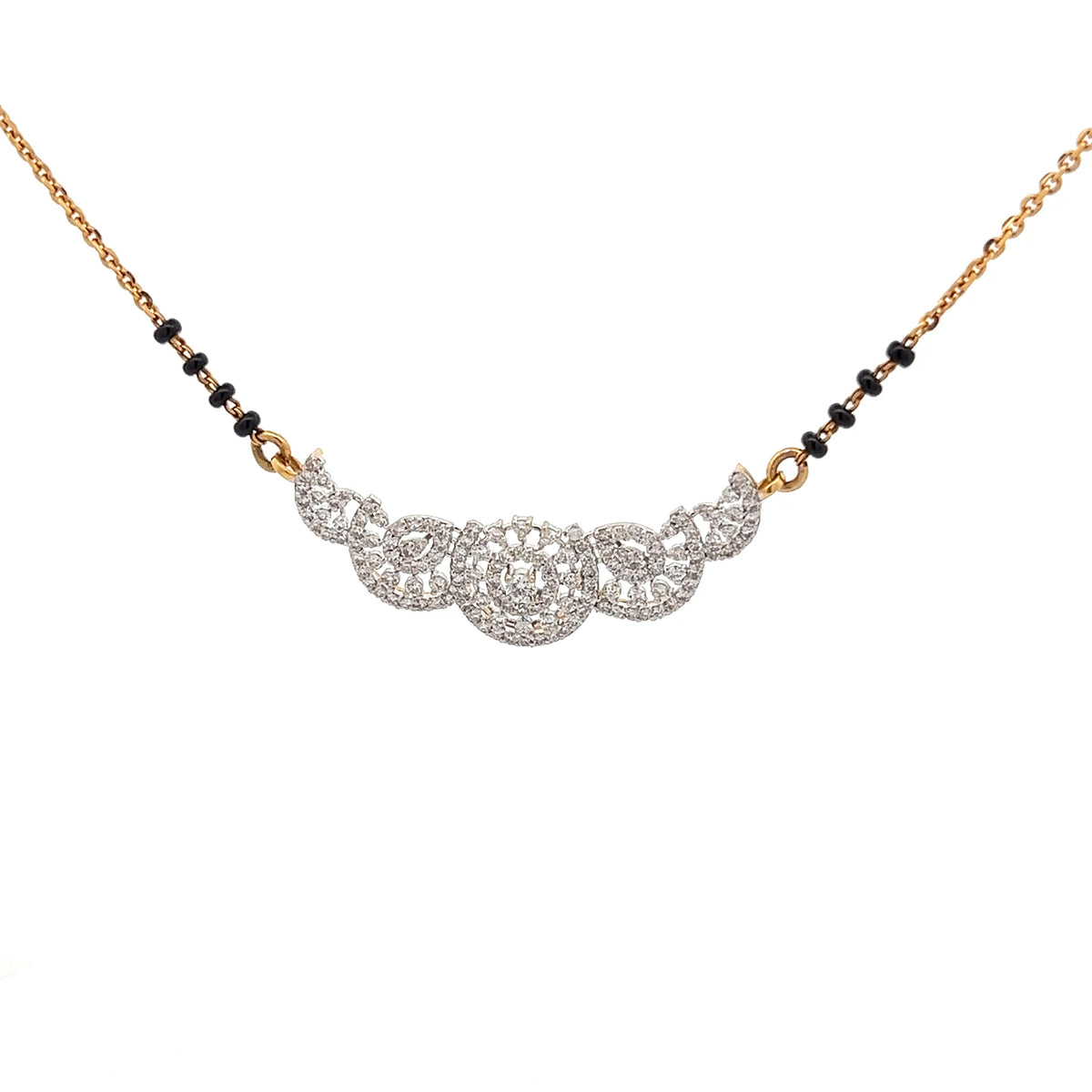 Natural Diamond Mangalsutra