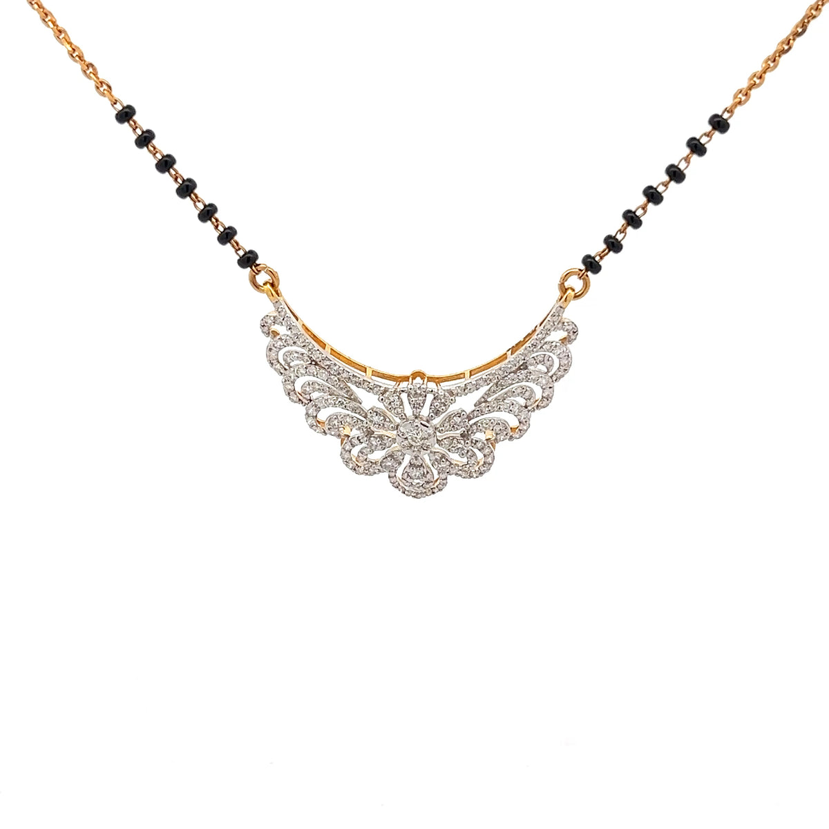 Natural Diamond Mangalsutra