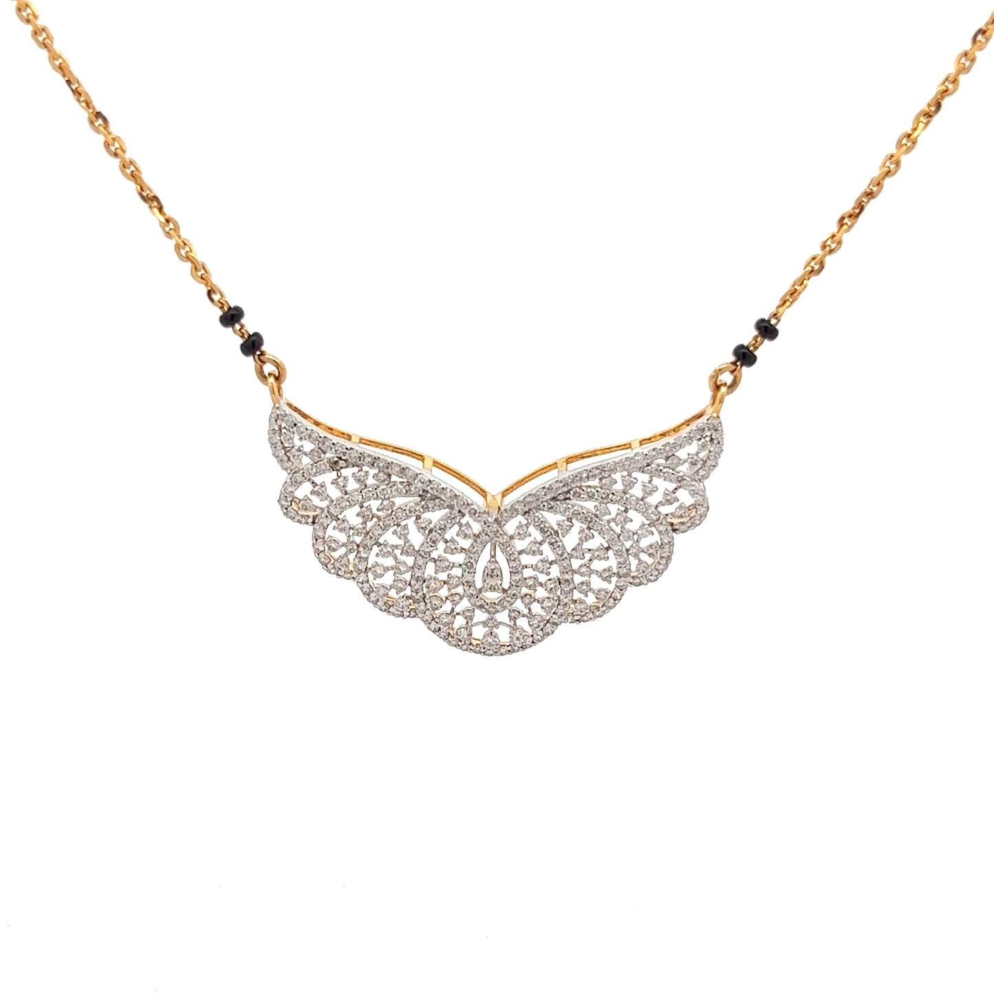 Natural Diamond Mangalsutra