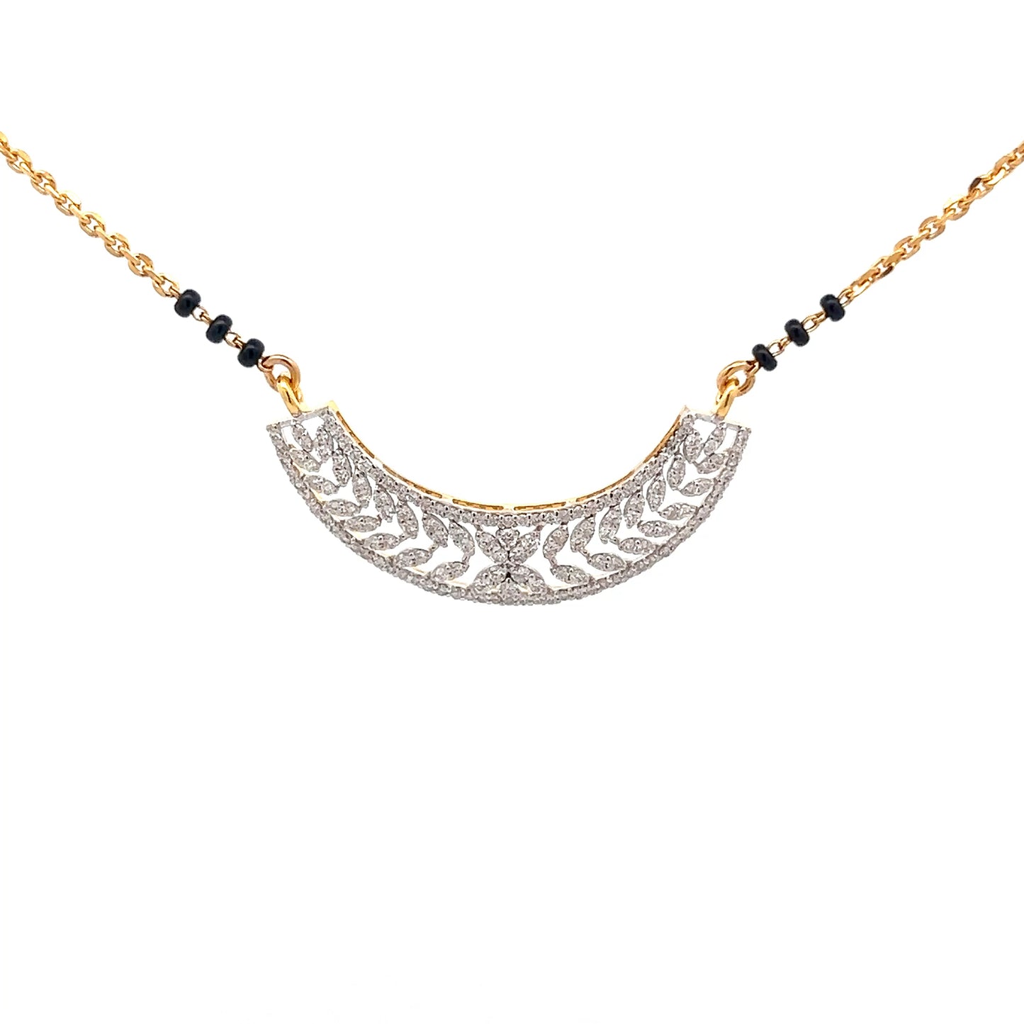 Natural Diamond Mangalsutra
