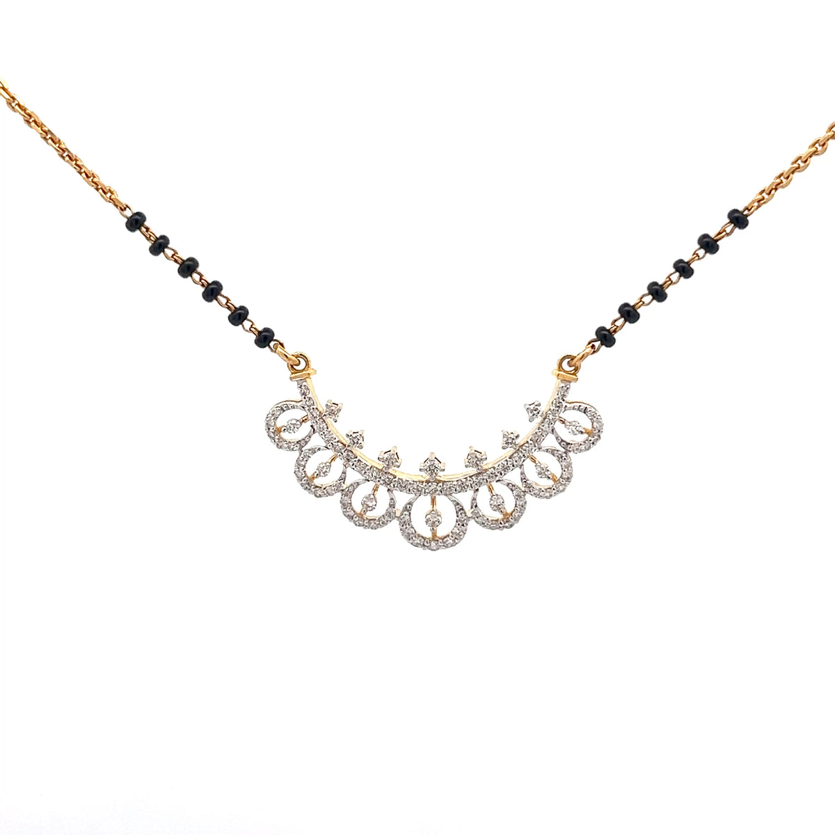 Natural Diamond Mangalsutra