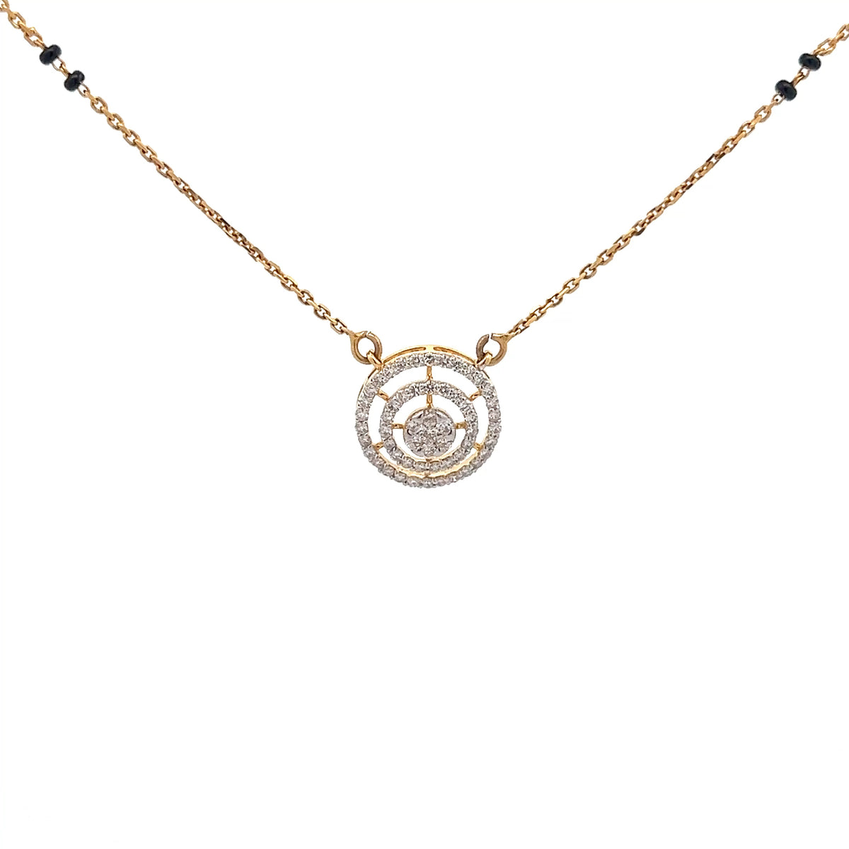 Natural Diamond Mangalsutra