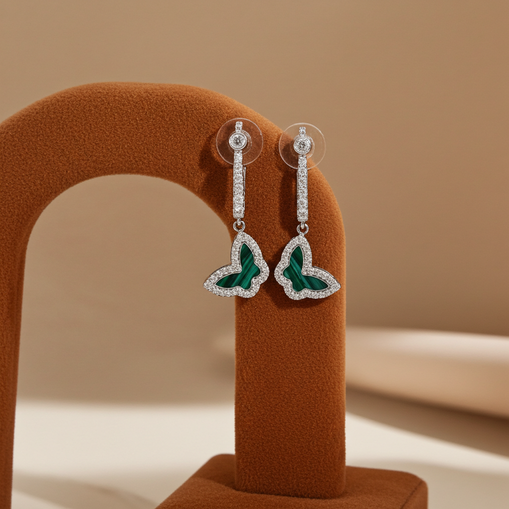 Colorful Brilliance Diamond Earrings