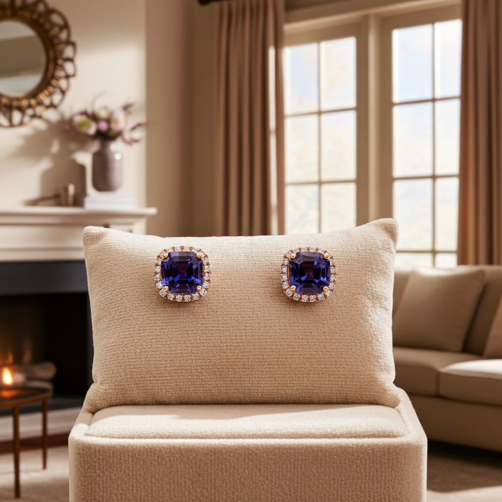 Colorful Brilliance Diamond Eartop
