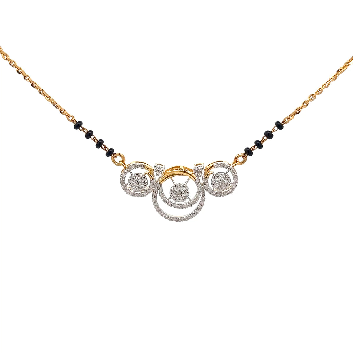 Natural Diamond Mangalsutra