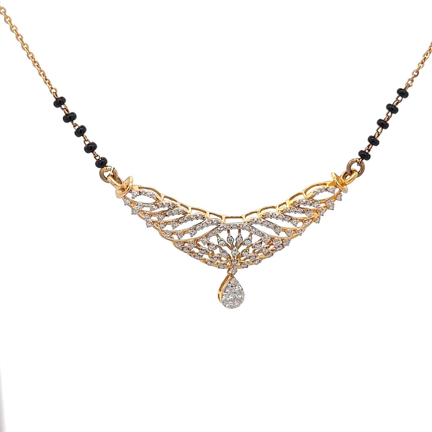Natural Diamond Mangalsutra