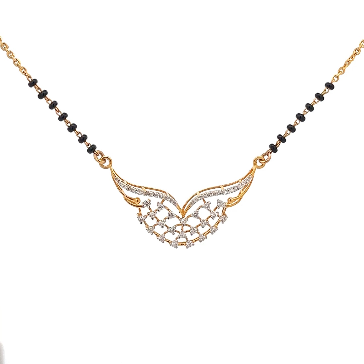 Natural Diamond Mangalsutra