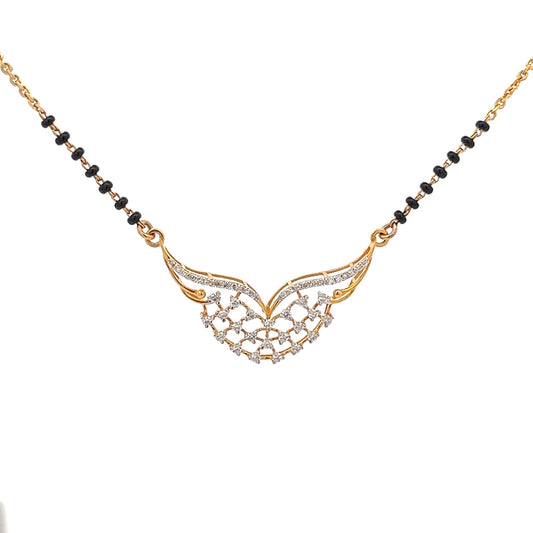 Natural Diamond Mangalsutra