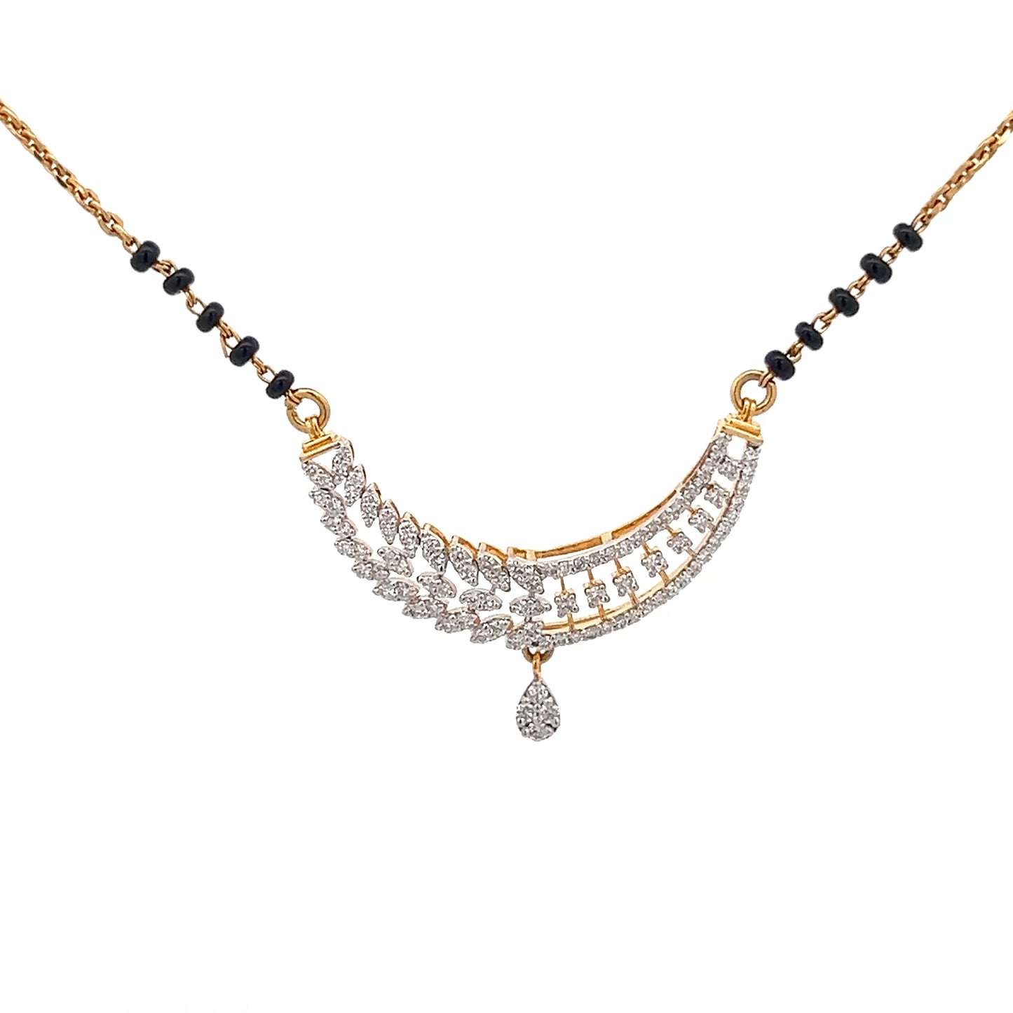 Natural Diamond Mangalsutra