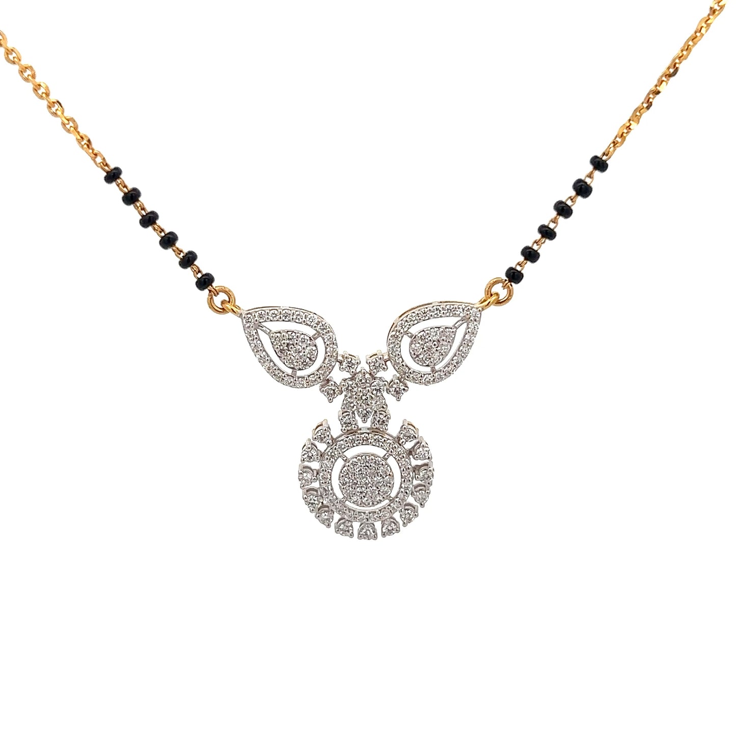 Natural Diamond Mangalsutra