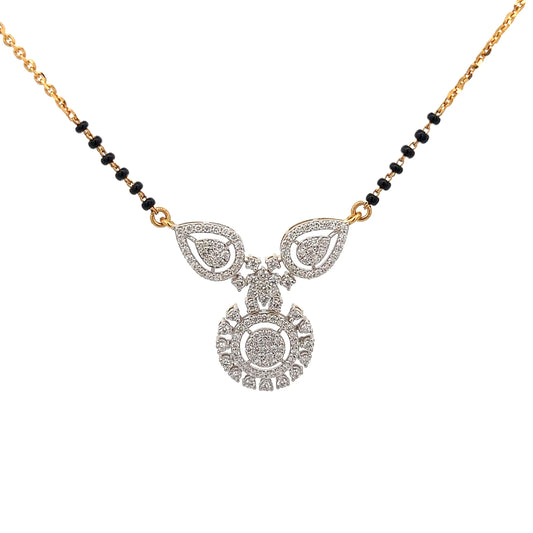 Natural Diamond Mangalsutra