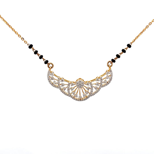 Natural Diamond Mangalsutra