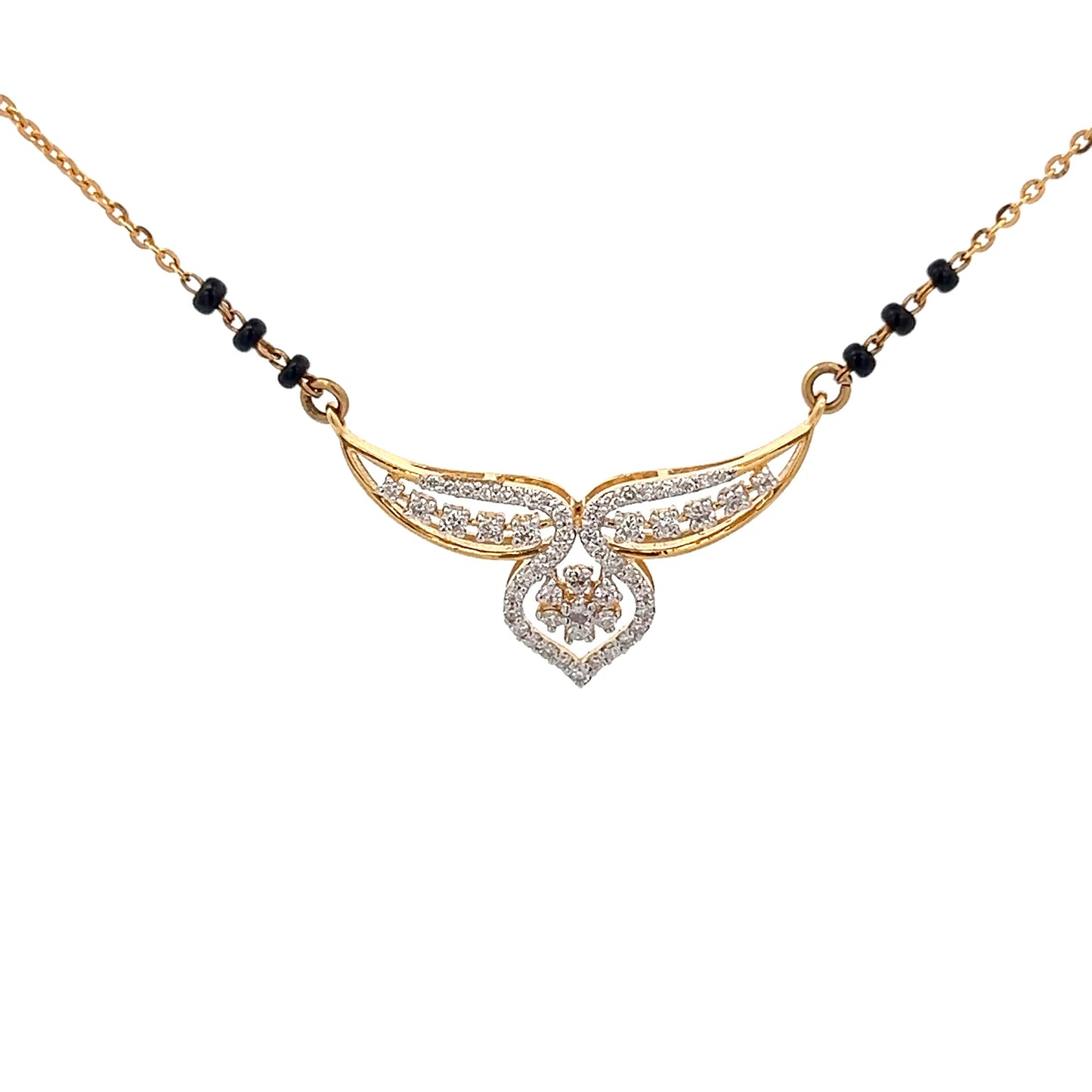 Natural Diamond Mangalsutra