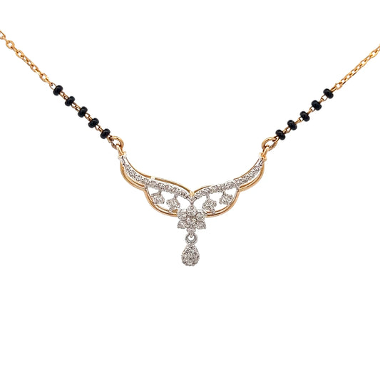 Natural Diamond Mangalsutra