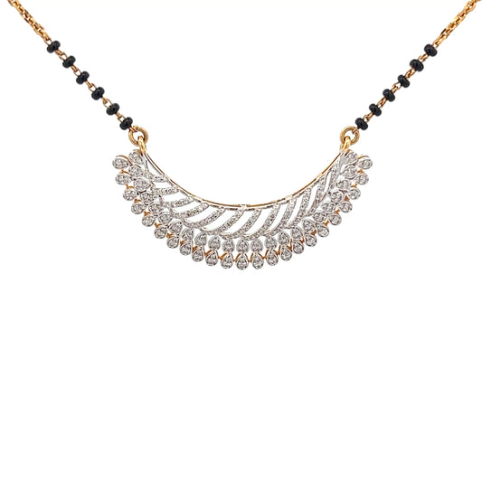 Natural Diamond Mangalsutra