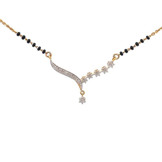 Natural Diamond Mangalsutra
