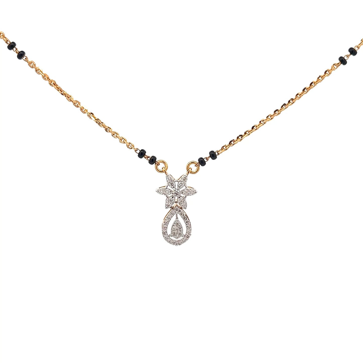 Natural Diamond Mangalsutra