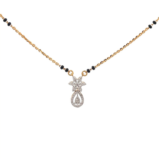 Natural Diamond Mangalsutra