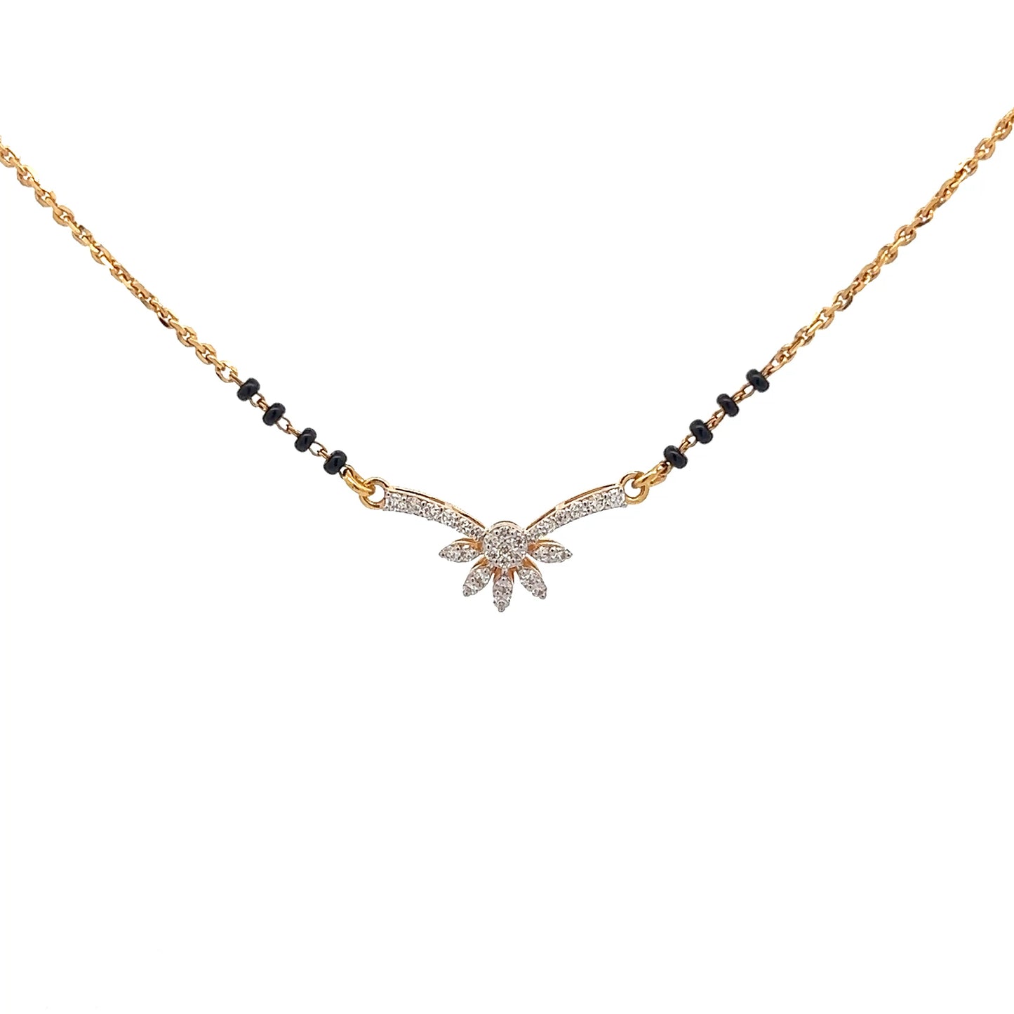 Natural Diamond Mangalsutra