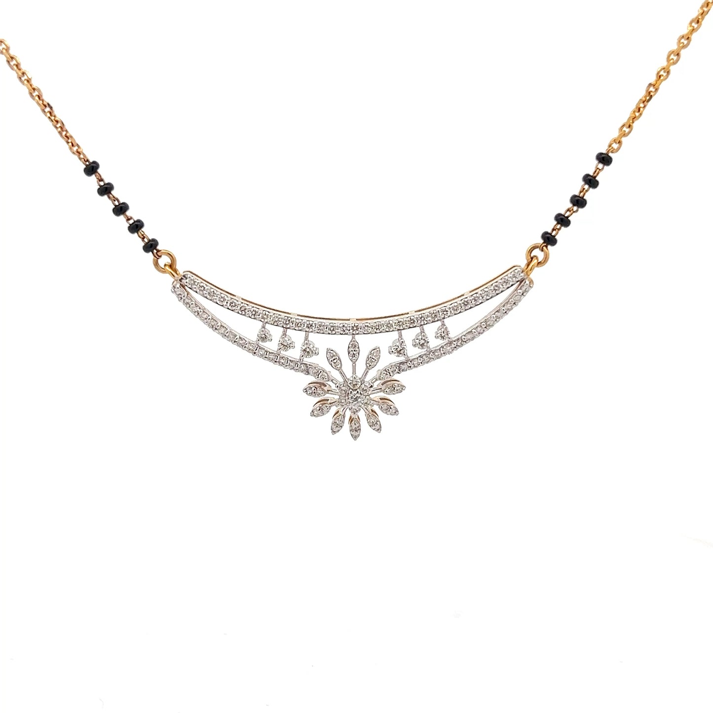 Natural Diamond Mangalsutra