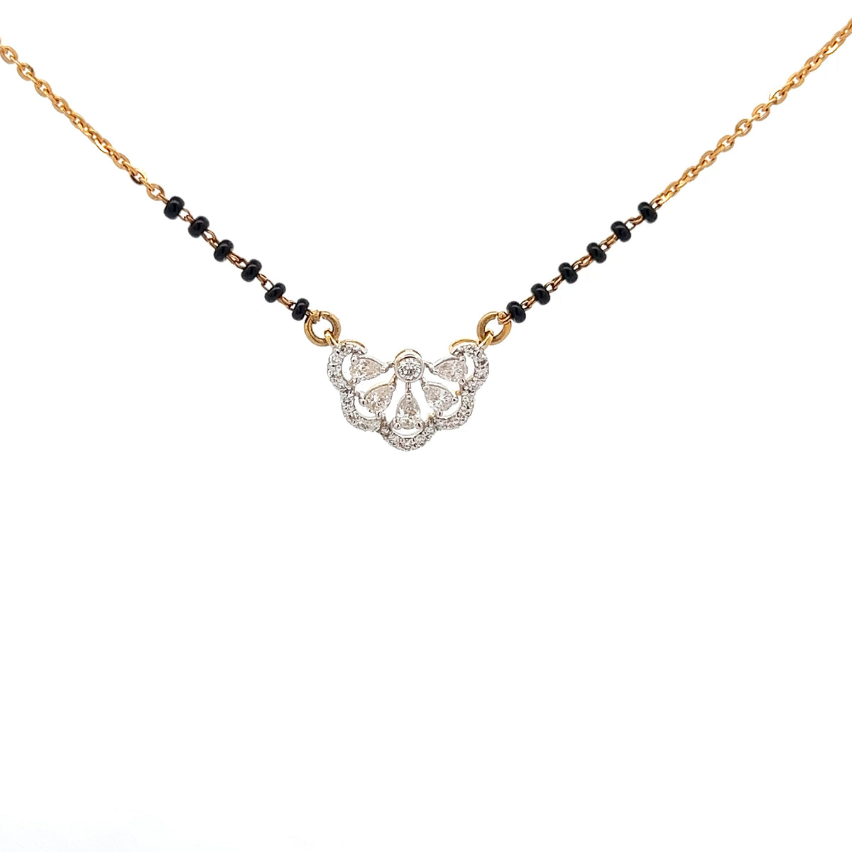 Natural Diamond Mangalsutra