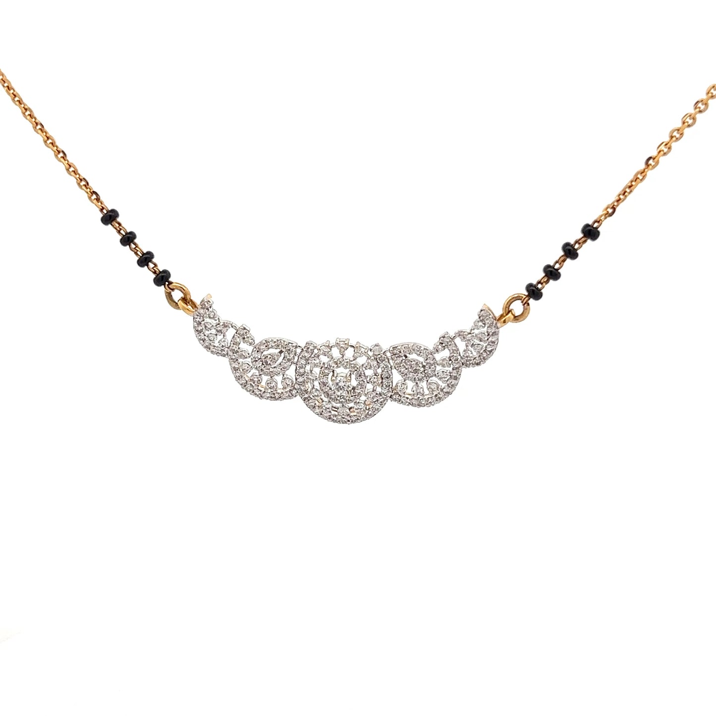 Natural Diamond Mangalsutra