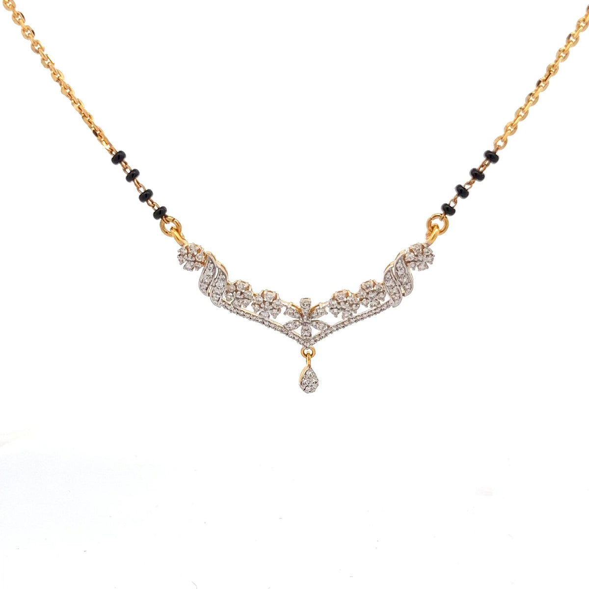 Natural Diamond Mangalsutra