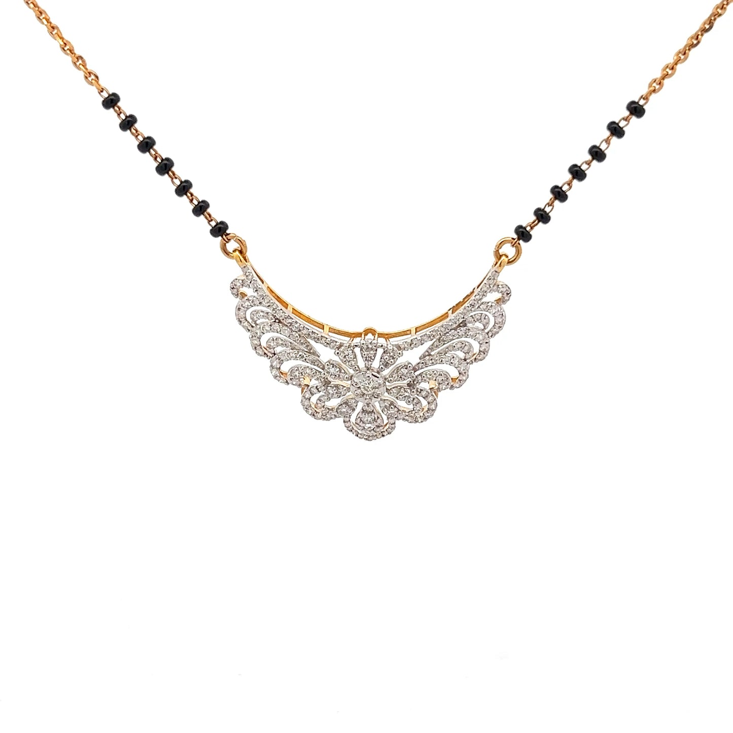 Natural Diamond Mangalsutra