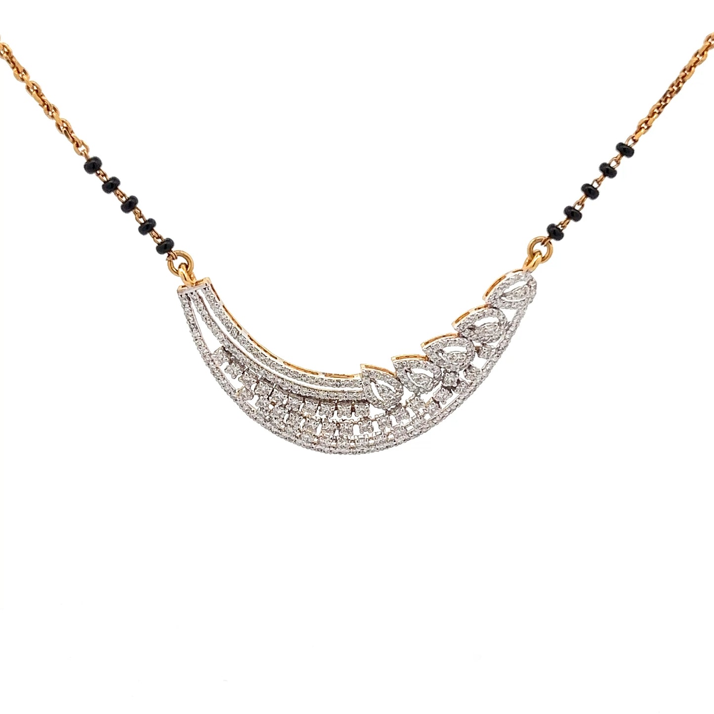 Natural Diamond Mangalsutra