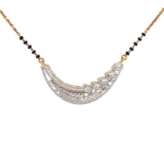 Natural Diamond Mangalsutra