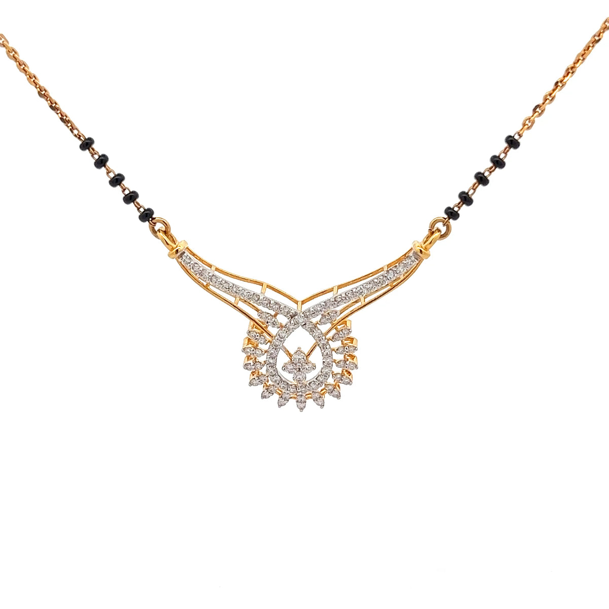 Natural Diamond Mangalsutra