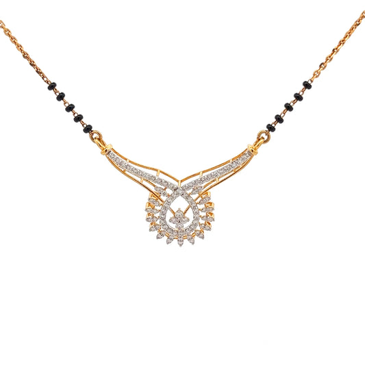Natural Diamond Mangalsutra