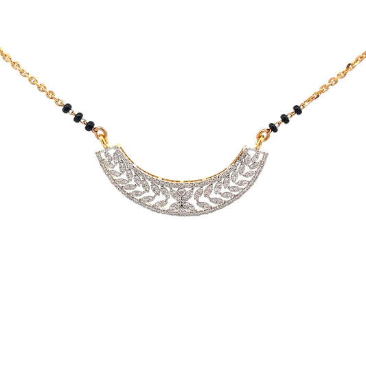 Natural Diamond Mangalsutra