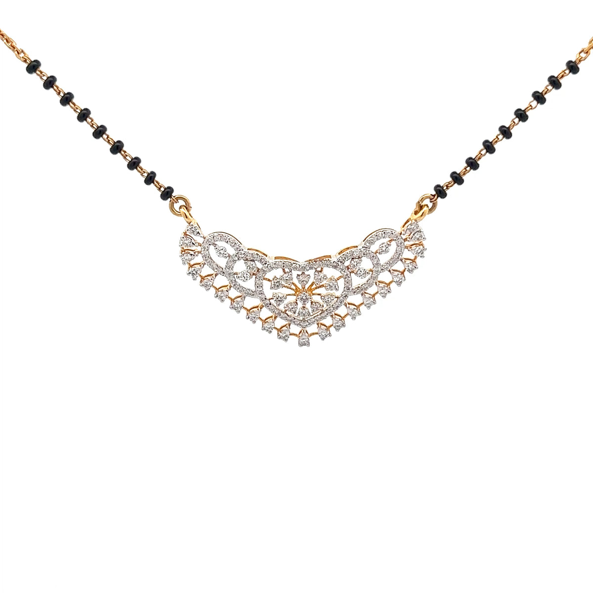 Natural Diamond Mangalsutra