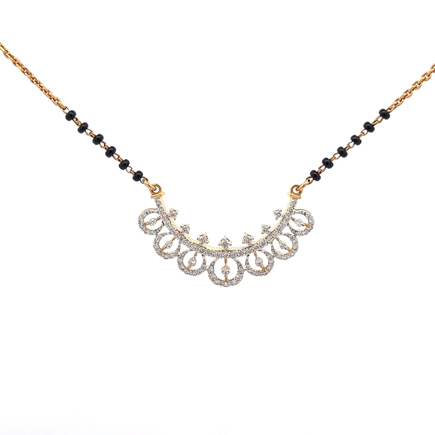 Natural Diamond Mangalsutra