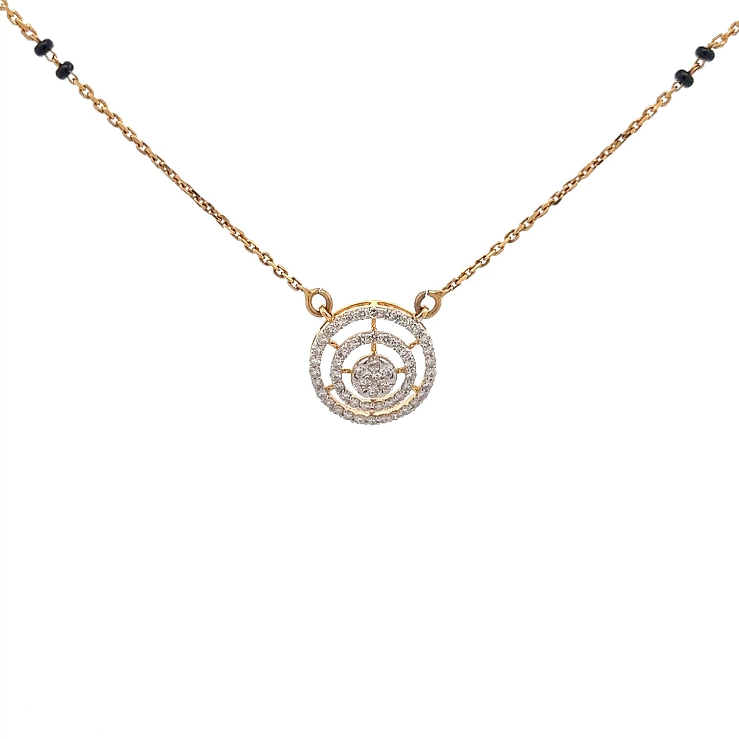 Natural Diamond Mangalsutra