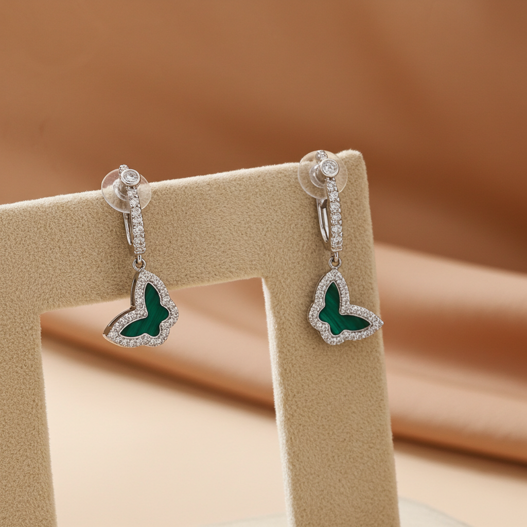 Colorful Brilliance Diamond Earrings